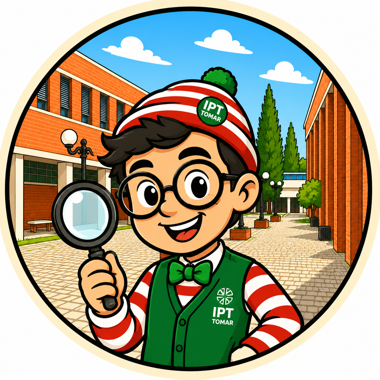 Mascote Onde Está o Prof?